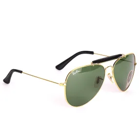 Ray-Ban Classic Aviator G-15 Green Lens Sunglasses
