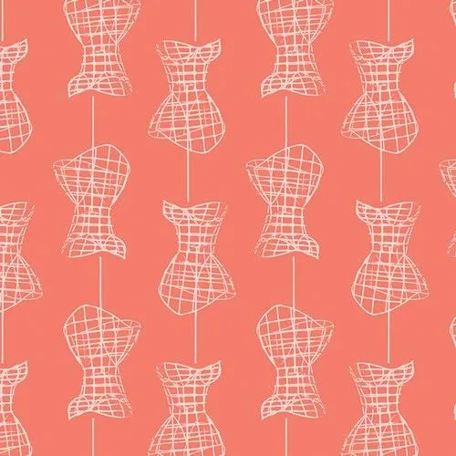 Sew Obsessed - Feminine Form Coral