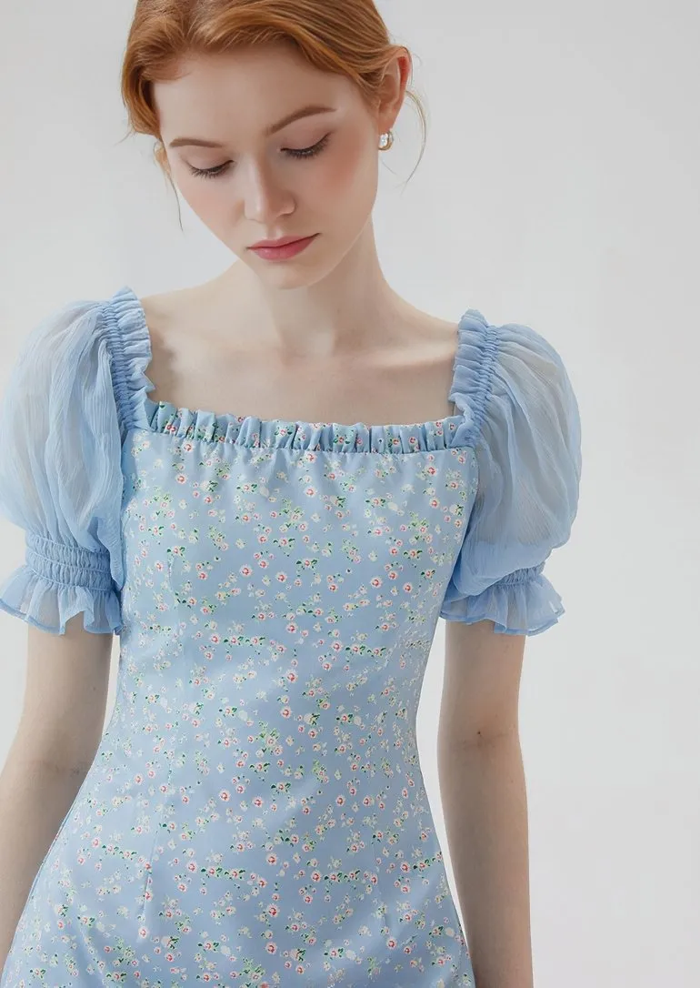 SMALL FRESH FLORAL DRESS