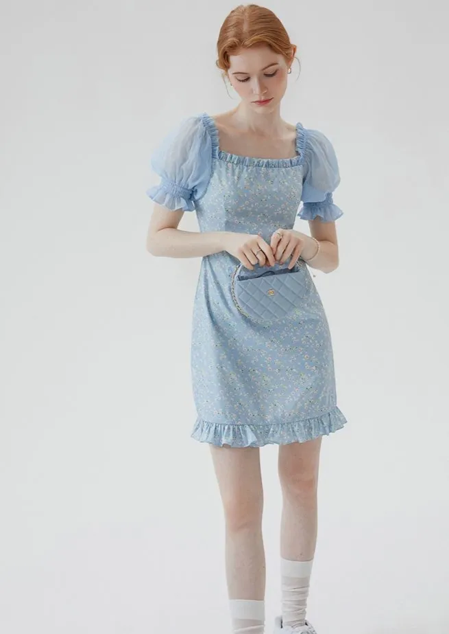 SMALL FRESH FLORAL DRESS