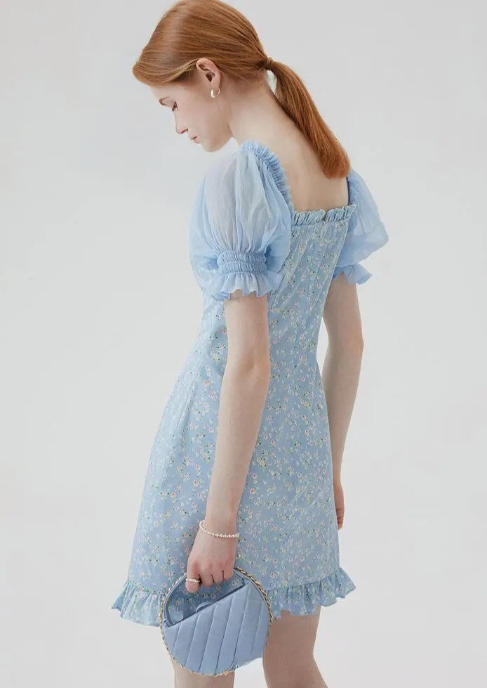 SMALL FRESH FLORAL DRESS