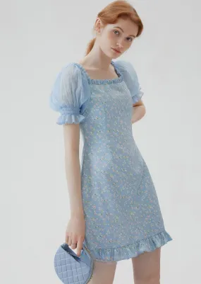 SMALL FRESH FLORAL DRESS