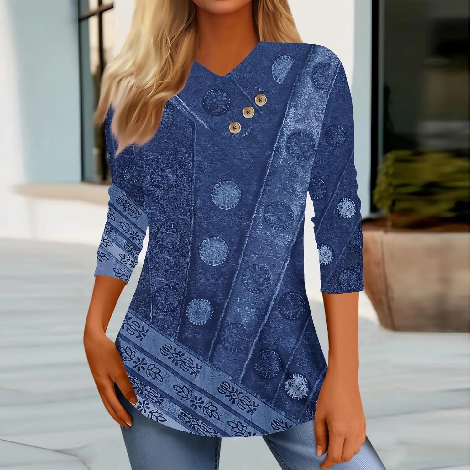 Summers Full Sleeve Trendy Shirts Ladie's Club Plus Size Thin Comfort Top Ladies Stretchy Ruffle Striped