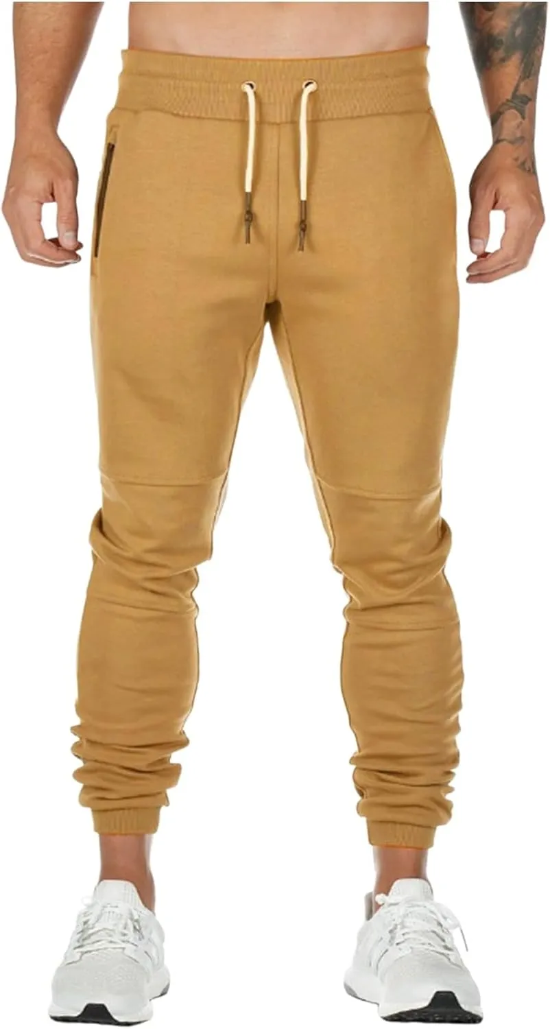 Sweatpants for Men Summer Drawstring Elastic Waist Fit Pockets Breathable Loose Summer Comfy Fashion Joggers