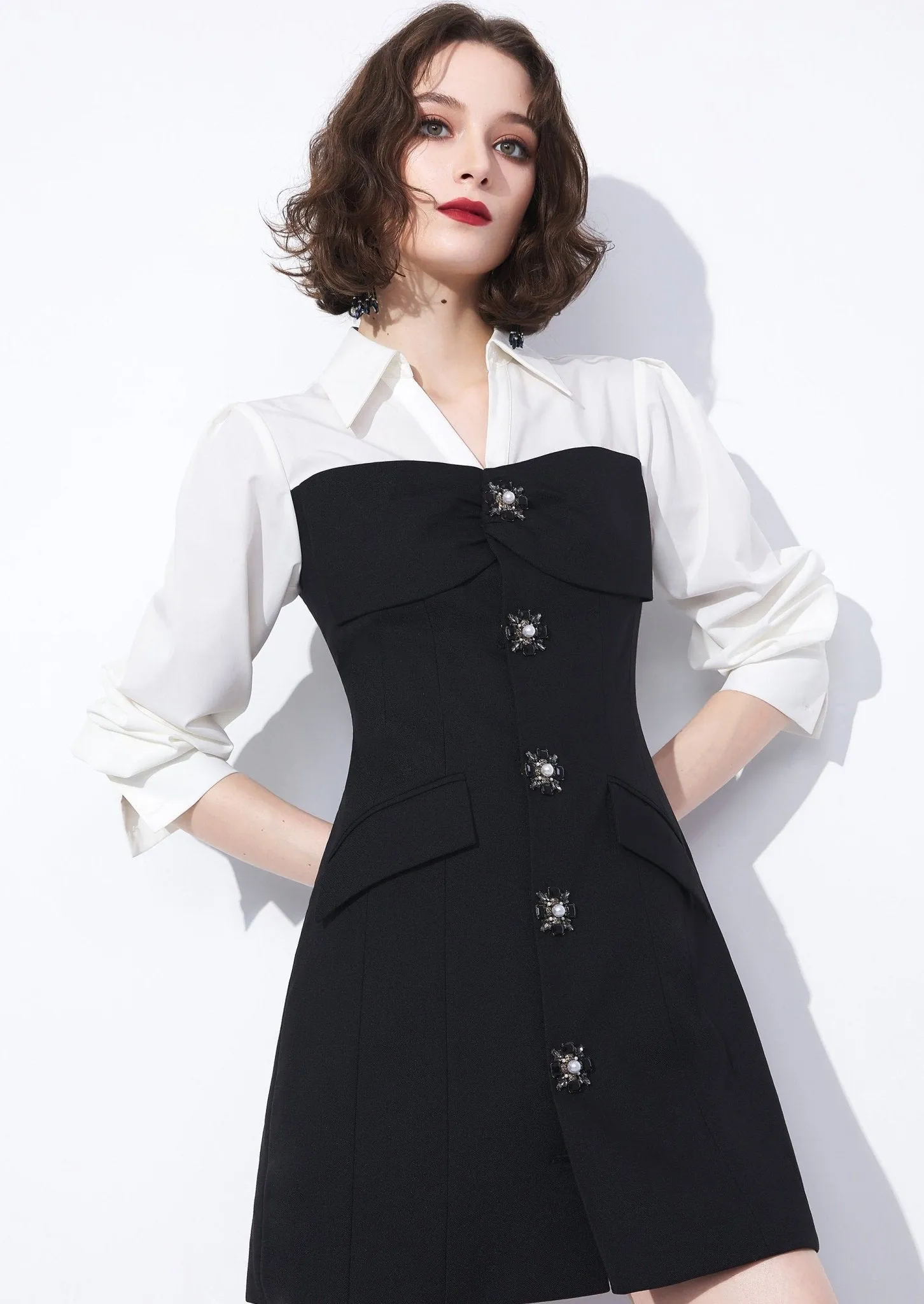 SWITCHABLE BEADED DRESS
