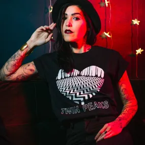 Twin Peaks Red Room Heart Slim Fit Tee