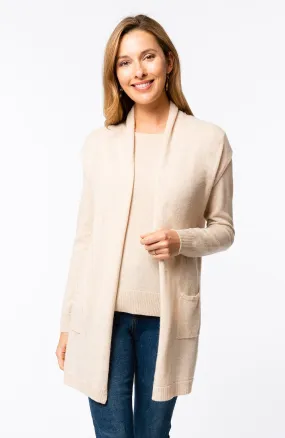 Tyler Boe Cashmere Cardigan Bisque