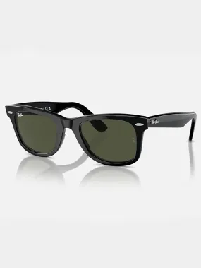 Wayfarer Black/Green Classic G-15 Sunglasses