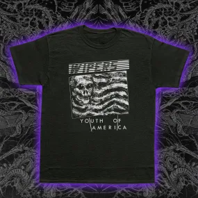 Wipers Youth Of America And Flag Slim Fit Tee