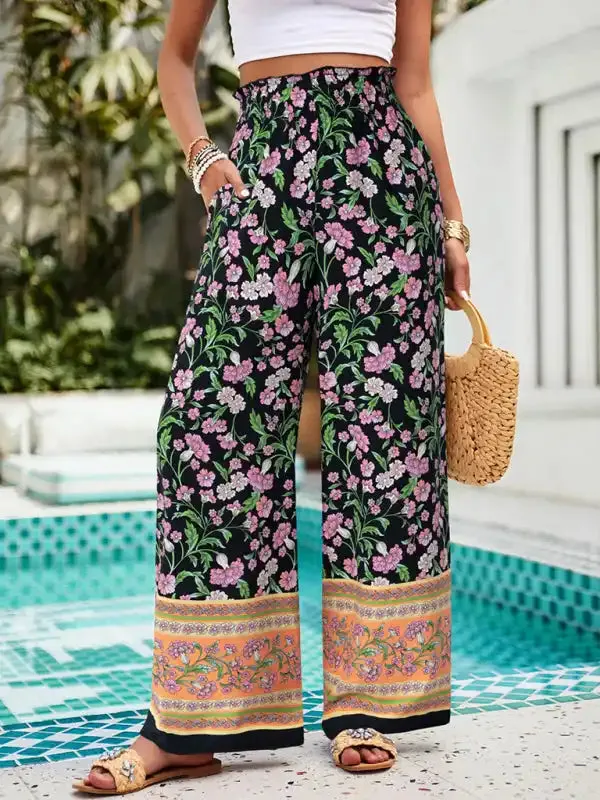 Women’s Casual Printed Trousers