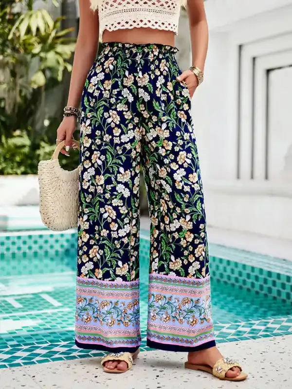Women’s Casual Printed Trousers