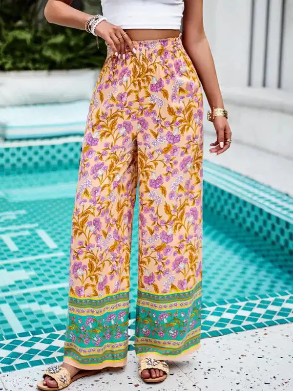 Women’s Casual Printed Trousers