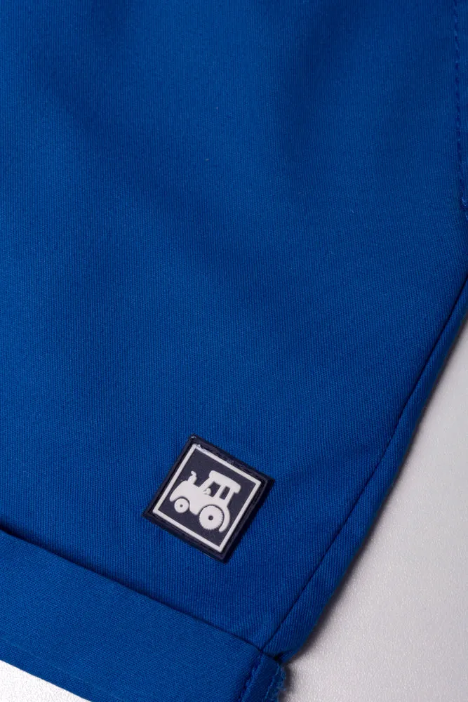 Woven Short Blue