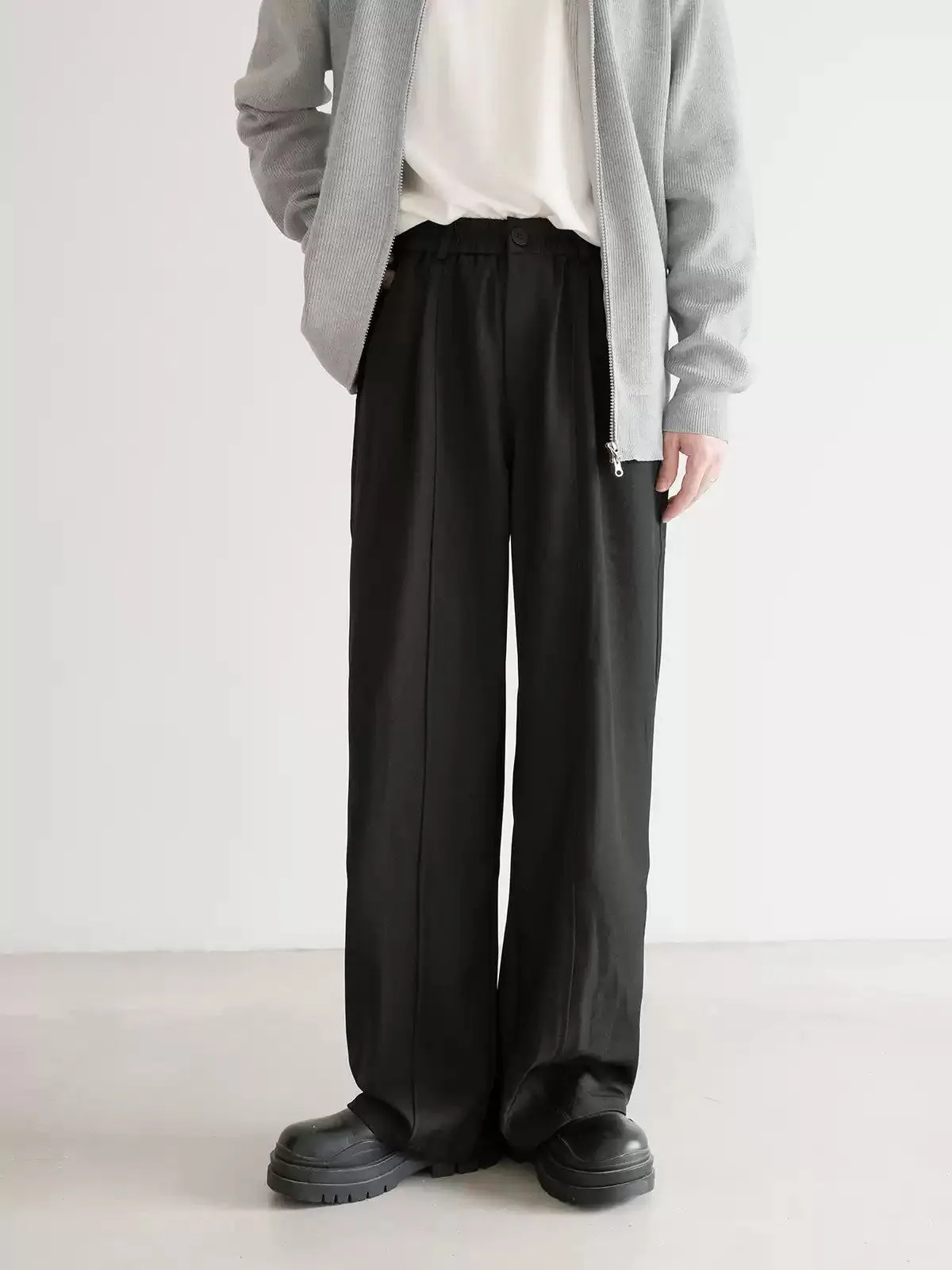 Zhou Casual Mid-Line Trousers
