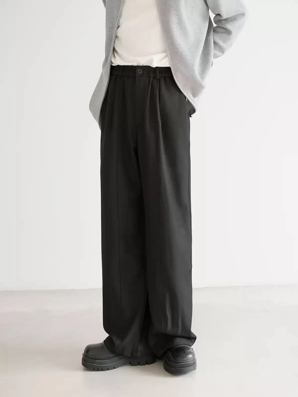 Zhou Casual Mid-Line Trousers