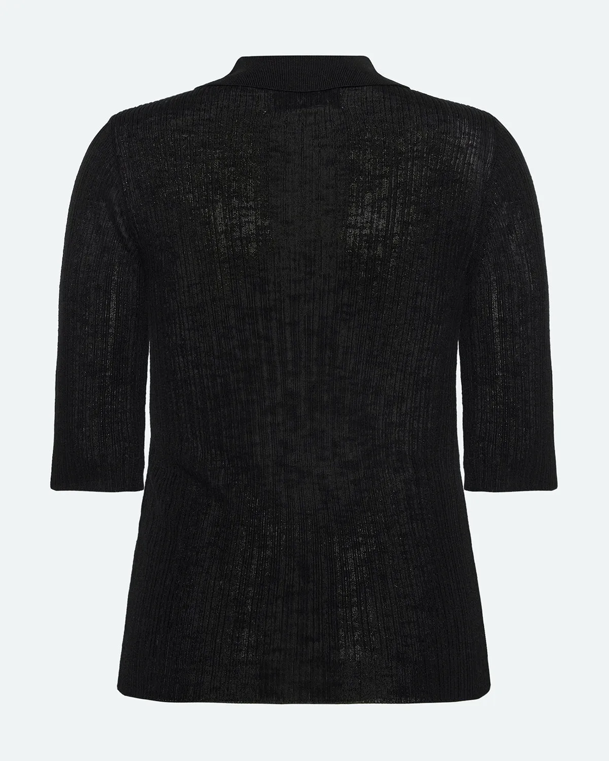 Zoe short sleeved polo 4152 - Black